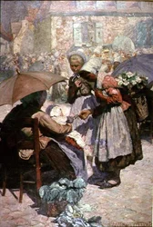 Día de mercado, Etaples